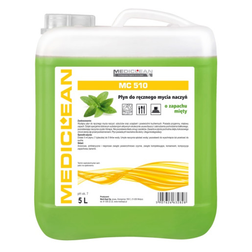 MEDICLEAN MC 510 5L Płyn do mycia naczyń