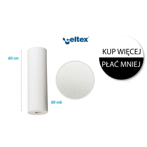 Celulozowy podkład higieniczny 60 cm x 80 mb (Kup więcej, płać mniej)