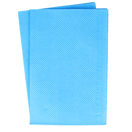 Serwety podfoliowane składane BLUE 33 cm x 48 cm 