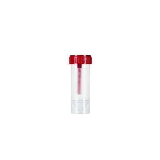 Pojemnik na kał 30 ml + łopatka
