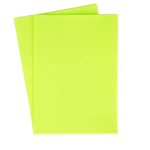 Serwety podfoliowane składane LIME 33 cm x 48 cm 