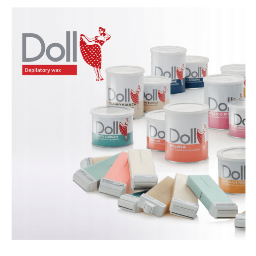 DOLL Xanitalia Depilacja wosk do depilacji w puszce MIÓD 400 ml