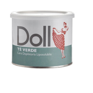 DOLL Xanitalia Depilacja wosk do depilacji w puszce ZIELONA HERBATA 400 ml