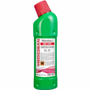 MEDICLEAN MC 320 750ML Antybakteryjny żel do mycia i odkamieniania sanitariatów