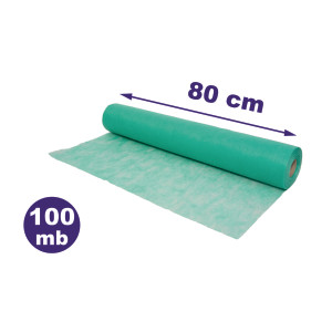 Podkład medyczny 80 cm x 100 mb GREEN