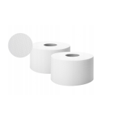 PAPIER TOALETOWY JUMBO BIAŁY do podajnika 12szt. 100 % Celuloza 2 warstwy